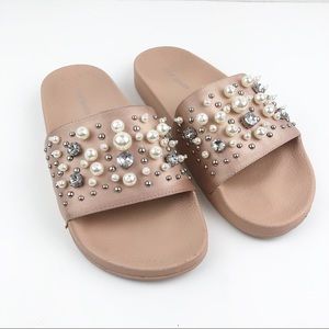 steve madden reason jeweled sandals